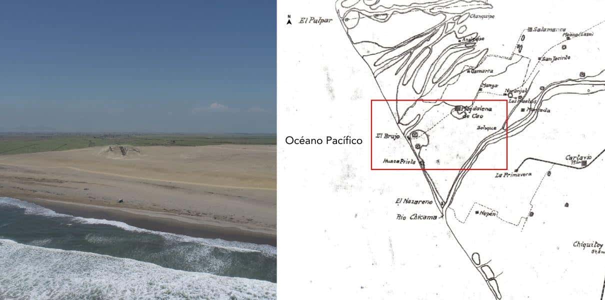 camino magdalena de cao y caleta el brujo